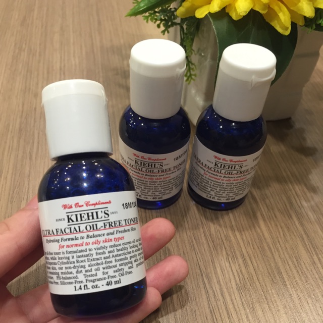 Nước hoa hồng Ultra-Facial Oil-free Kiehl's Toner cho da dầu 40ml