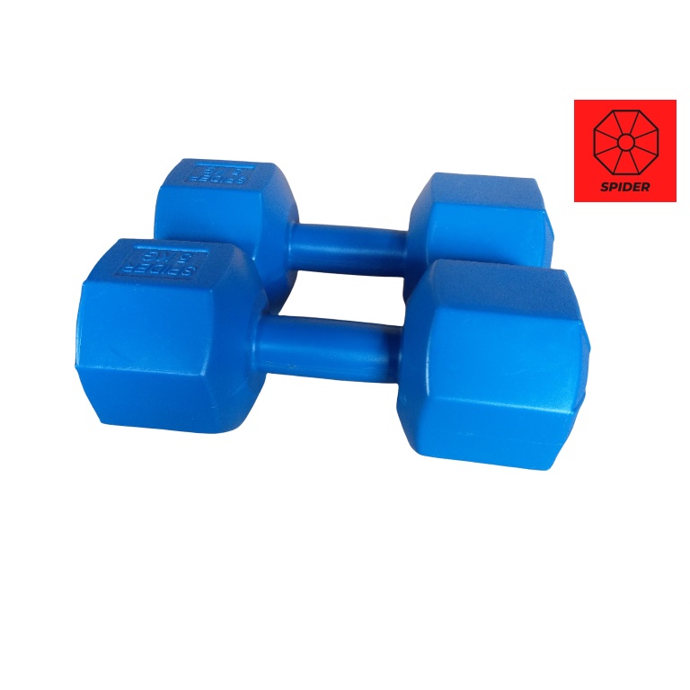 Bộ 2 tạ tay nhựa VN 5Kg bát giác
