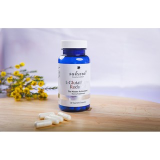 Viên trắng da chống lão hóa Sakura L-Glutathione Reduced