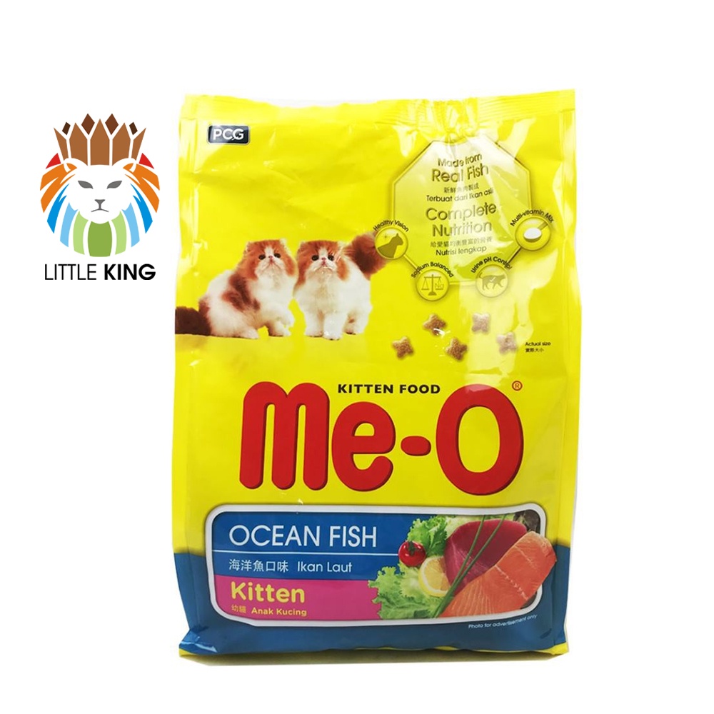 Thức ăn cho mèo con dưới 1 tuổi Me-O Kitten gói 400gr, thức ăn hạt cho mèo giá rẻ Little King pet shop