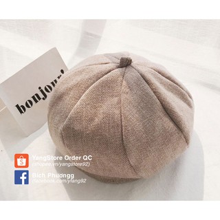 MŨ BERET HỌA SĨ - ẢNH THẬT