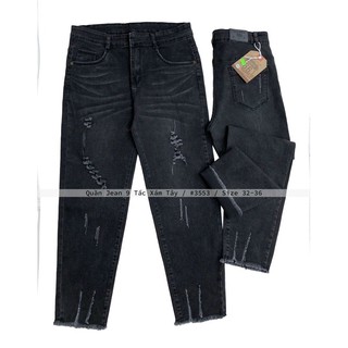 Quần jean xám form 9 tấc size 32-36