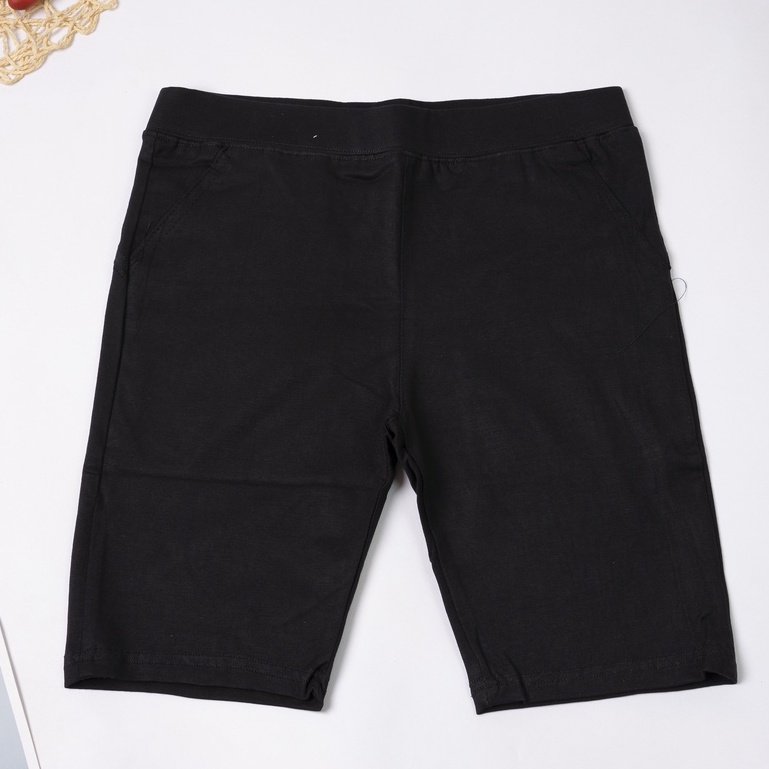 Quần legging nữ Choobe nâng mông lưng cạp cao vải thun dày dặn đùi ngố lửng ôm body bó mặc nhà tập gym yoga