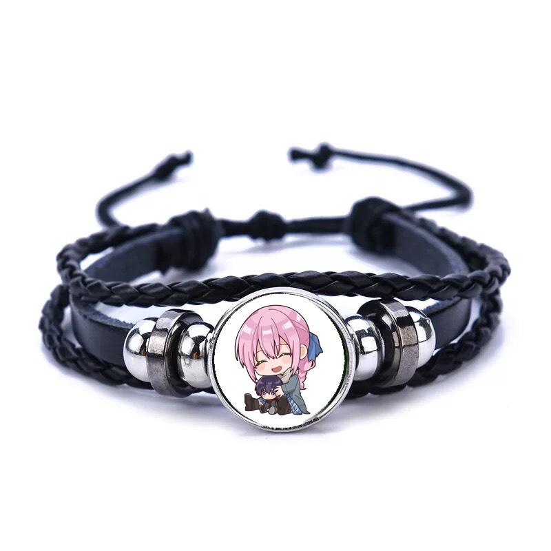 Vòng tay da lộn IN HÌNH Shikimori-san Bạn gái tôi không chỉ dễ thương anime chibi tiện lợi xinh xắn thời trang