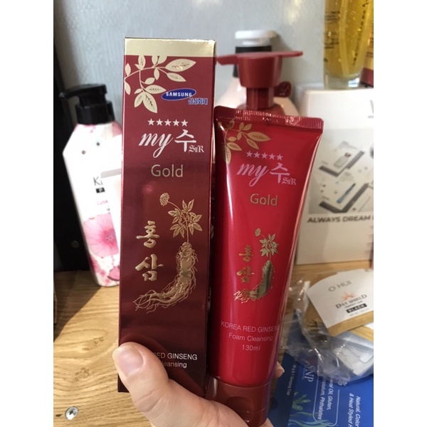 Sữa rửa mặt Hồng sâm My gold Hàn quốc | BigBuy360 - bigbuy360.vn