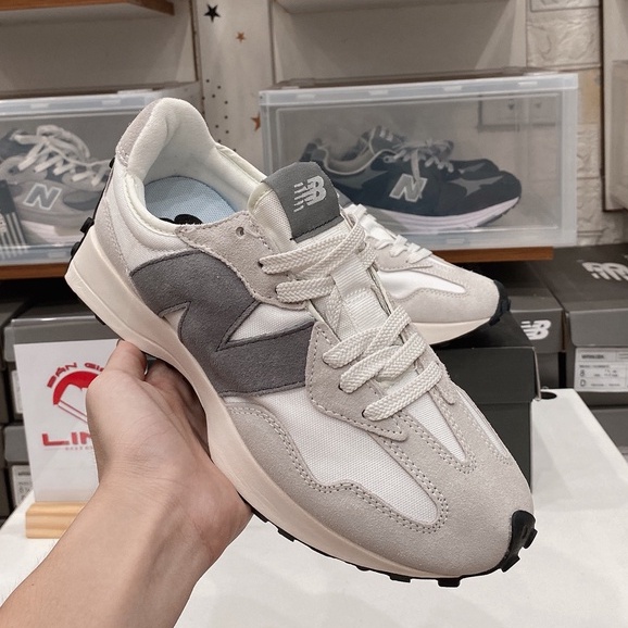 Giày Sneakers NB327 Xám Khói, Hót Nhất 2022, Siêu Chất, Siêu Đẹp, Hack Dáng 5cm, Hàng SC, Bản Trung Quốc