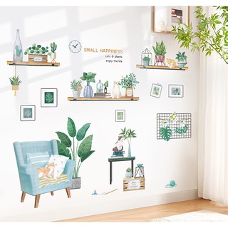 Decal dán tường phong cách vintage