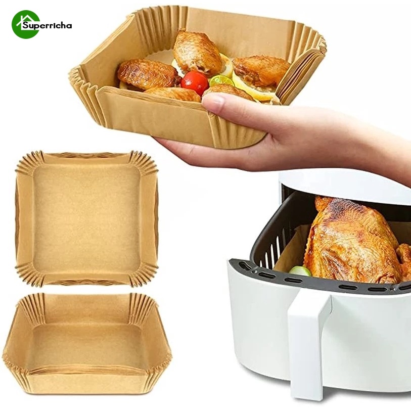 Set 50/100 Miếng Giấy Lót Nướng Bánh Sử Dụng Một Lần Chống Dính/Dầu/Nước Tiện Dụng