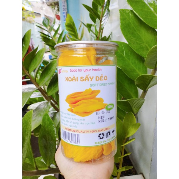 500g Xoài Sấy Dẻo Thơm Ngon
