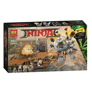 Lắp ráp Ninja chiến đấu 10725 - 368 chi tiết