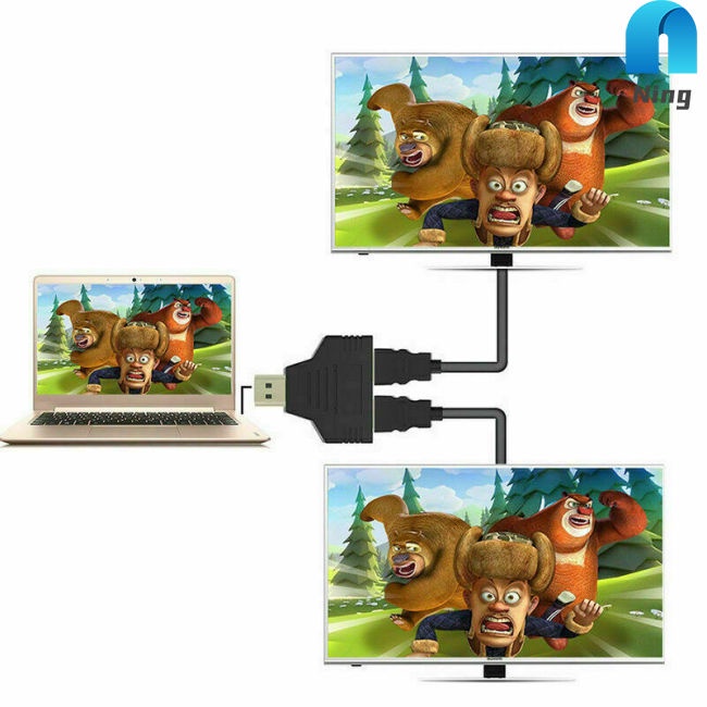 Bộ Chuyển Đổi Chia Cổng HDMI 1 Trong 2 1080P Cho PS4 Xbox HDTV