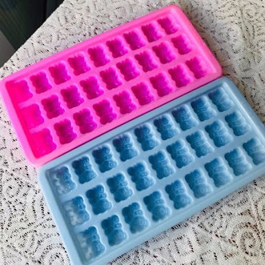 Khuôn 27 gấu thạch rau câu phô mai socola kẹo gấu KD24 - bear shaped ice tray Gummy jelly mold