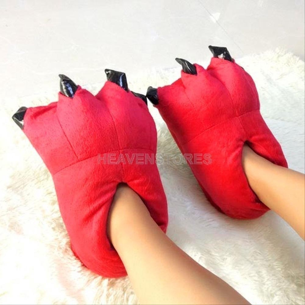 Dép đi trong nhà hình móng vuốt khủng long dễ thương