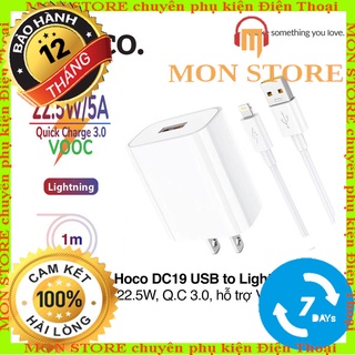 Sạc Nhanh Hoco DC19 Micro/Lightning/Type-C - Hỗ trợ sạc siêu nhanh