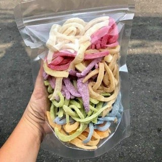 Mứt dừa non sợi mix đủ vị Hoa Nắng KLT 500g Đặc Sản Bến Tre