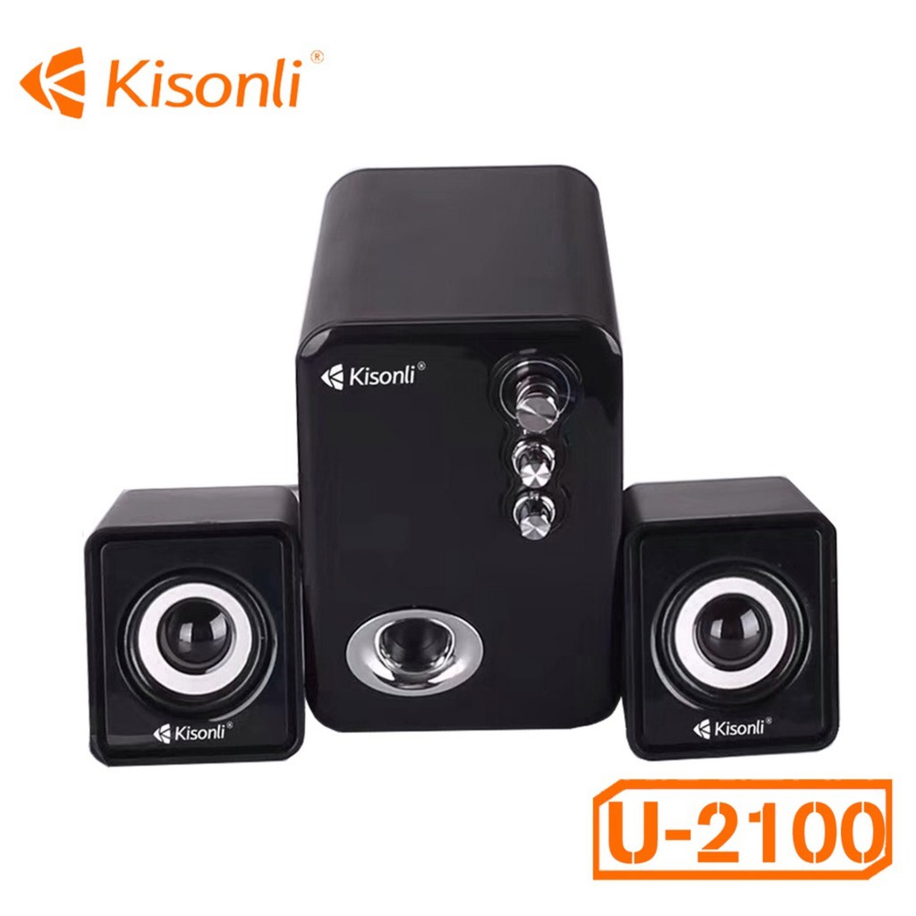 Loa vi tính 2.1 Kisonli U-2200 Âm thanh cực hay (Màu ngẫu nhiên)