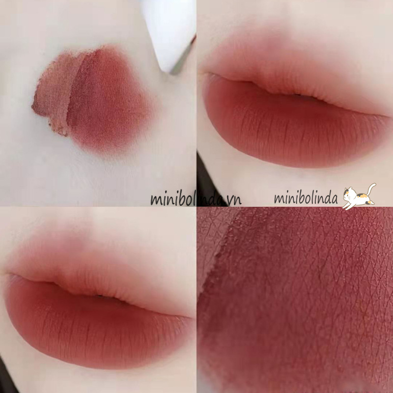 Son lì DAIMANPU mềm mịn như nhung chống thấm nước chống khô môi lâu trôi