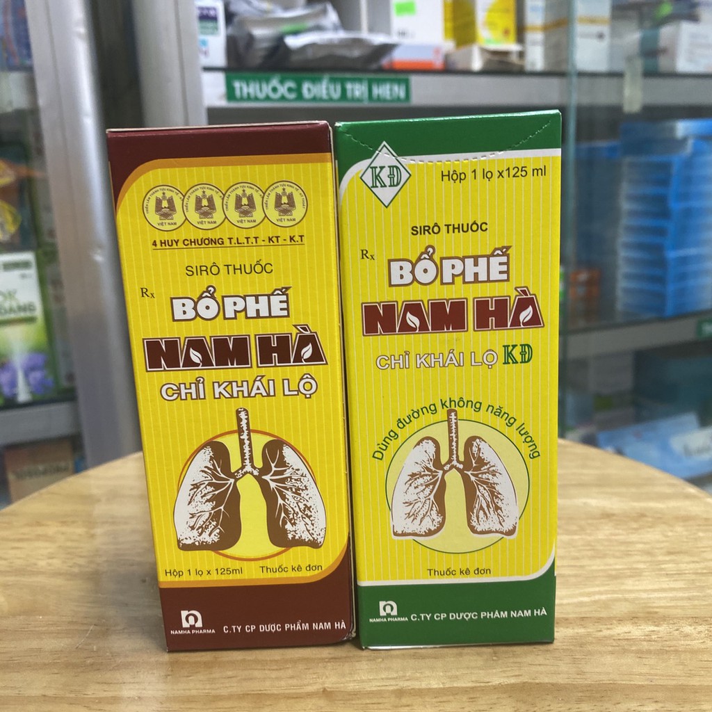 Siro ho Bổ Phế Nam Hà Chỉ Khái Lộ 125ml