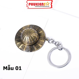 Móc khóa Đảo Hải Tặc - Thuyền trưởng Luffy  cùng các đồng đội - chất liệu hợp kim cực đẹp(P1)