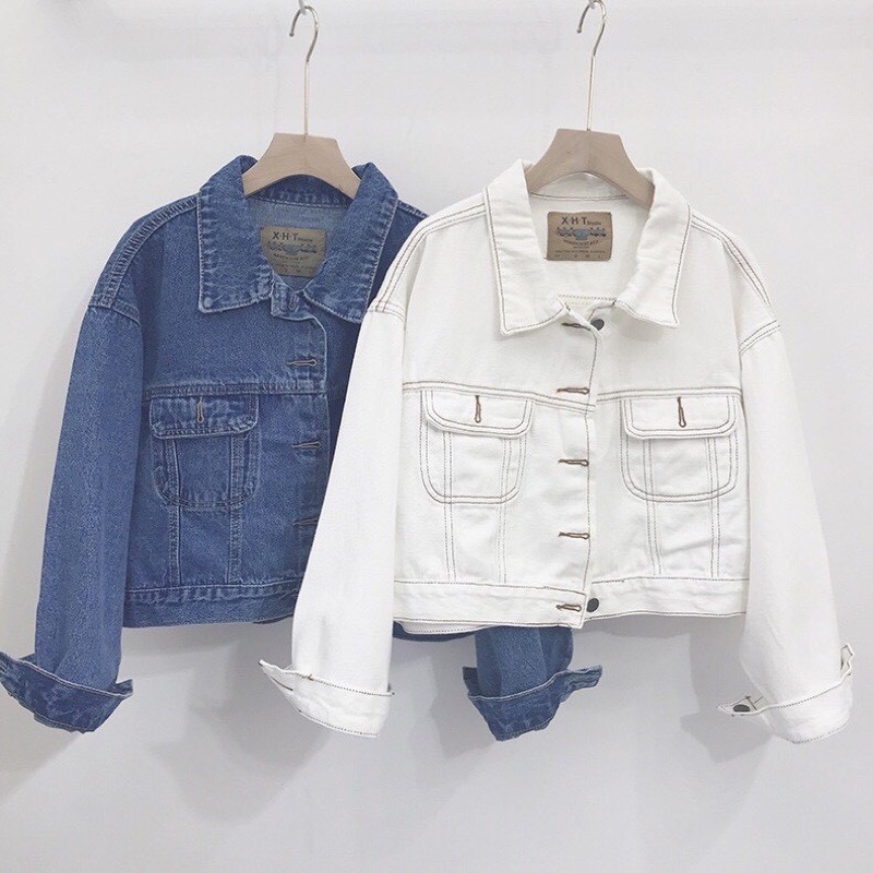 ÁO JEAN PHỐI CHỈ NỔI | BigBuy360 - bigbuy360.vn