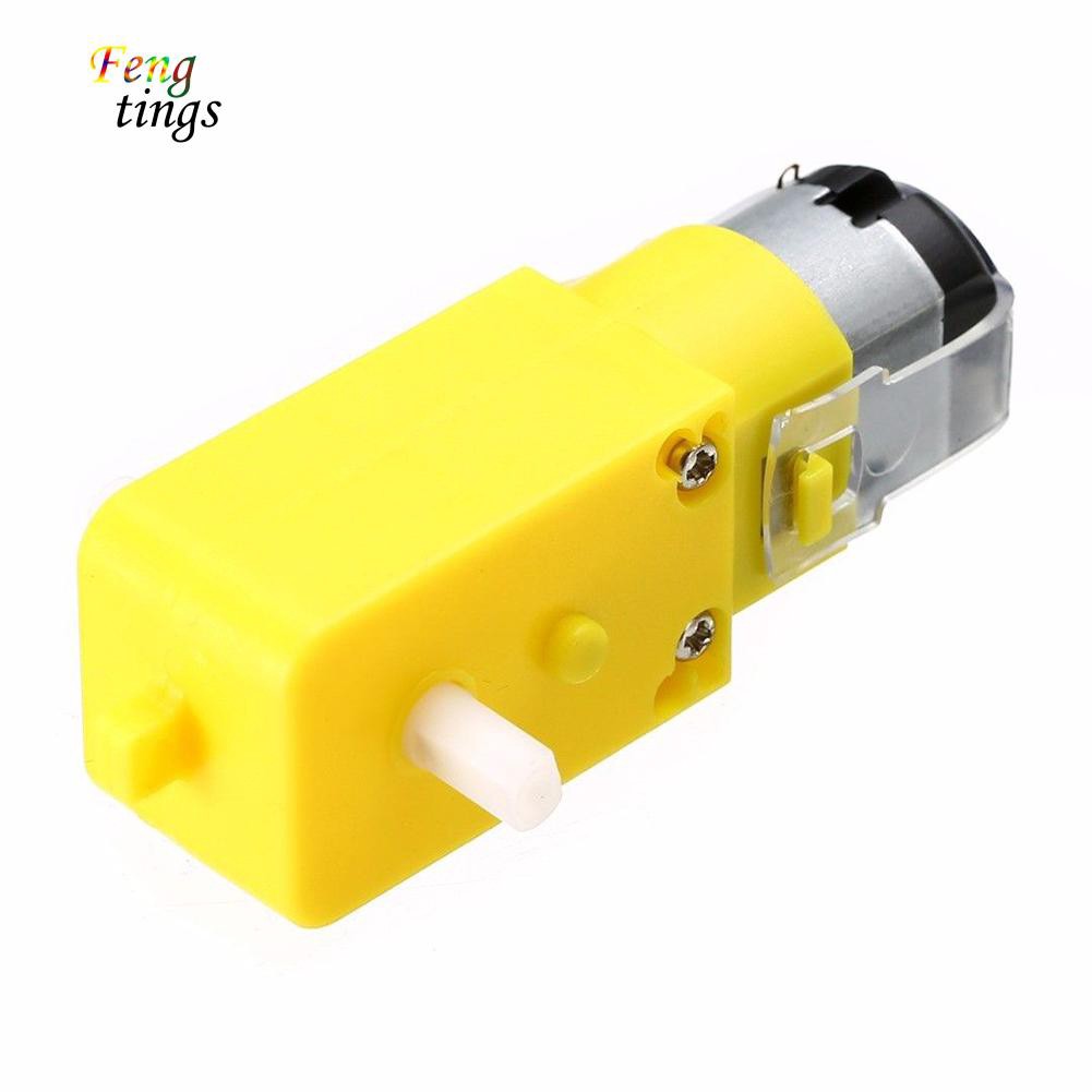 ✌ FT ✌ DC 3-6V Plastic Mini Electric Reduction DC Gear Motor for Intelligent Robots Toy