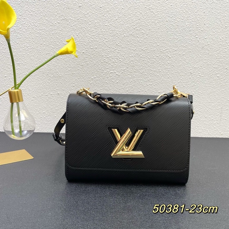 Túi đeo chéo cao cấp có 3 màu logo thương hiệu Louis Vuitton LV da thật
