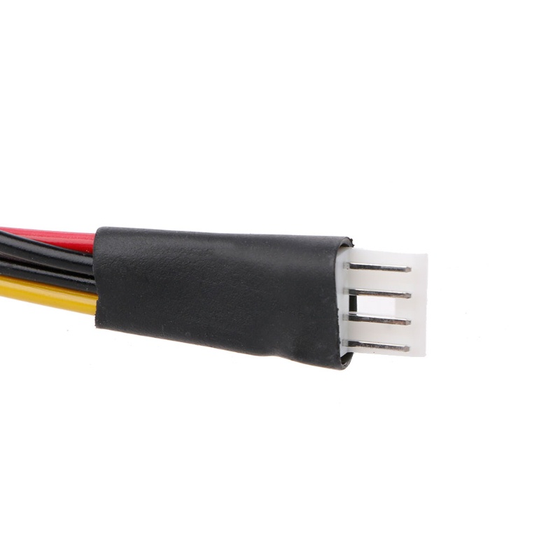 Utake 4-Pin FDD Floppy Male To 15-Pin SATA Female Converter Adapter Power Cable Cord