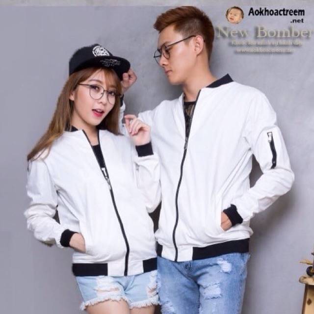 [Xả Kho] Áo khoác bomber kaki nam nữ Alan Walker / Trơn | BigBuy360 - bigbuy360.vn