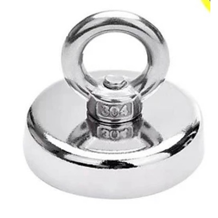 Nam châm móc tròn lực từ mạnh, phi 25mm, độ bên cực cao
