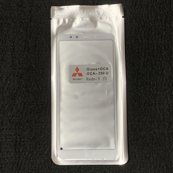 Kính liền keo Xiaomi Redmi 5 ĐEN