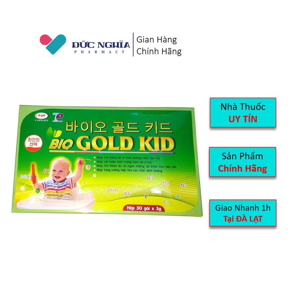 Bio Gold Kid – Giúp trẻ ăn ngon miệng, tiêu hóa tốt
