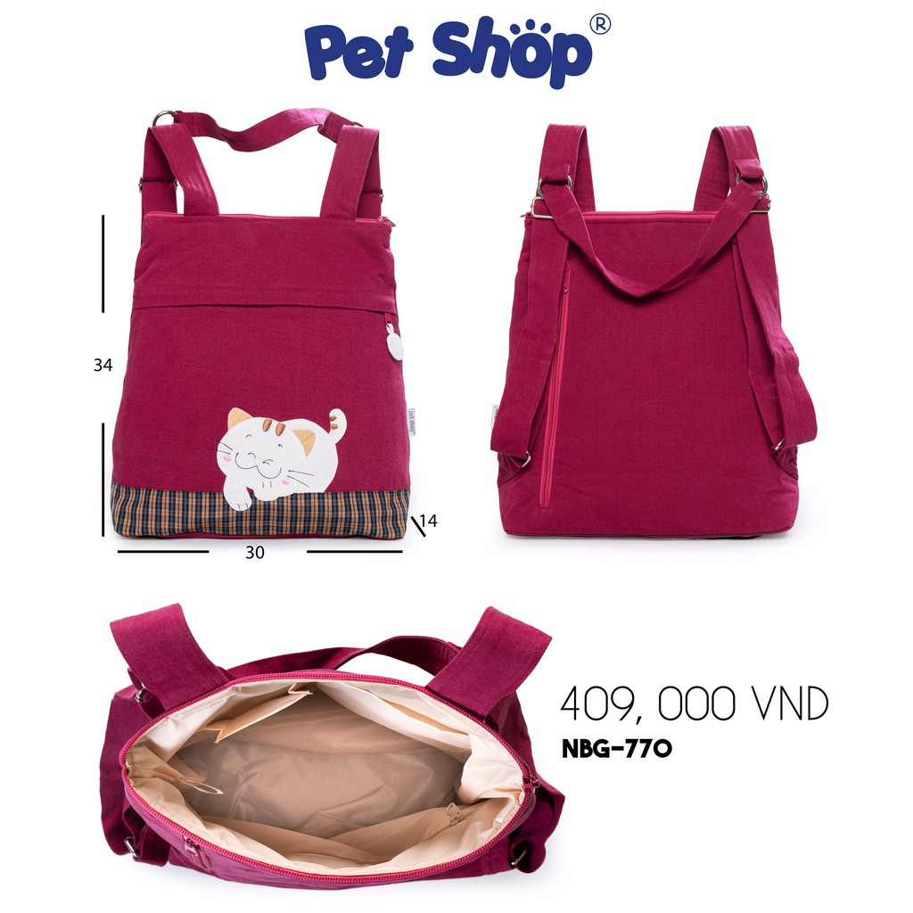Balo người lớn PET SHOP NBG-770