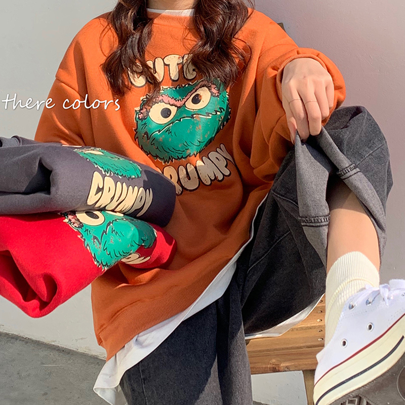 NRVP Áo Sweater Dáng Rộng Thời Trang 2020 Cho Nữ