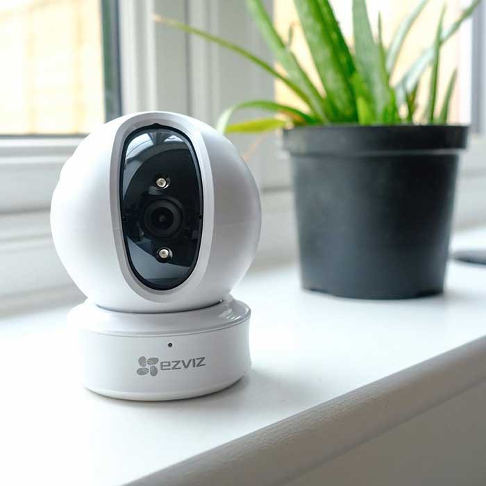 Camera Wifi Ezviz C6N 1080P 2M - Combo Camera Không Dây, 360 độ, Đàm Thoại 2 Chiều,kèm thẻ 32gb hikvison/ 64gb sandisk