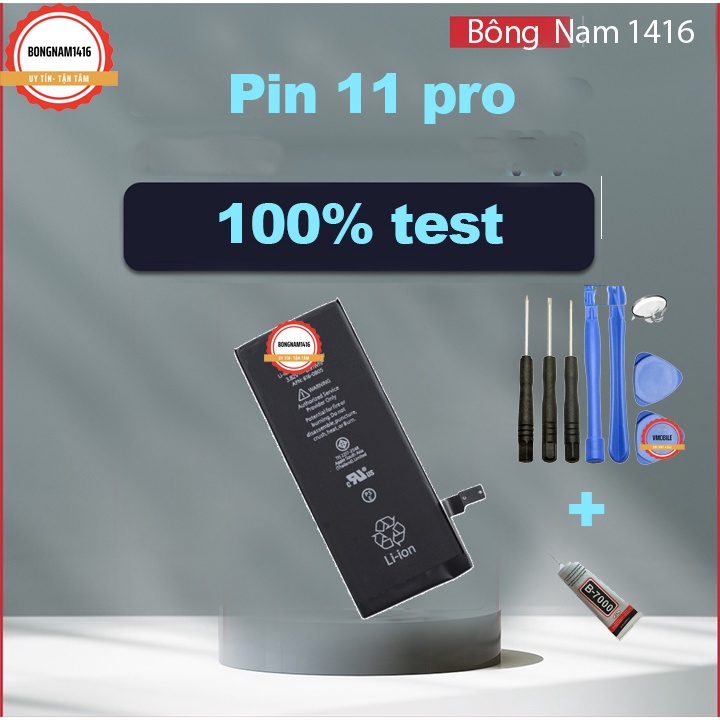 Pin thay thế cho ĐT 11 pro tặng kèm bộ sửa