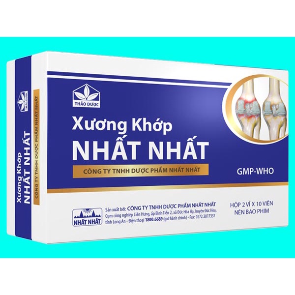 Phong Tê Thấp Nhất Nhất 30 Viên - Hỗ trợ giảm đau xương khớp, giảm viêm giảm sưng