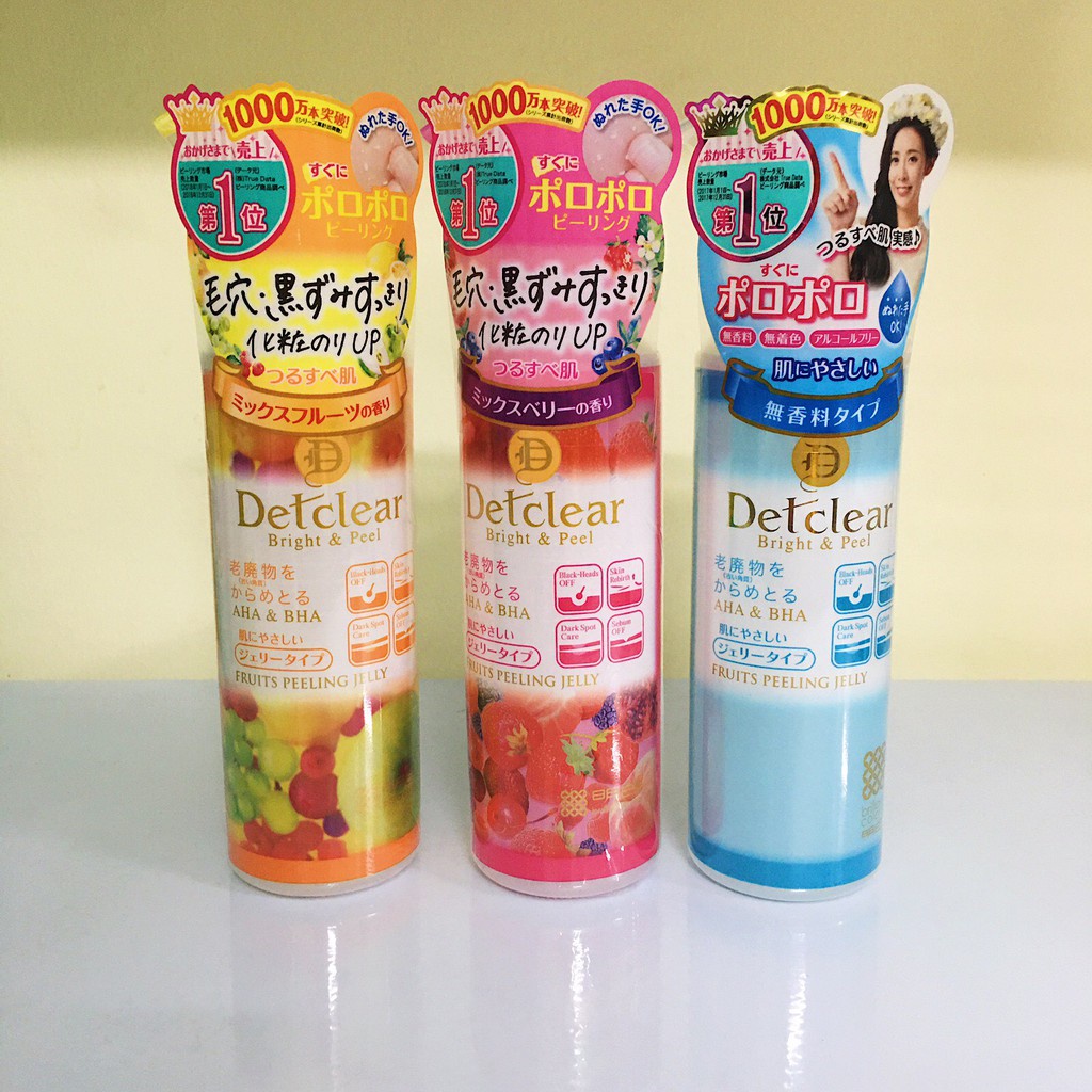 Gel Tẩy Tế Bào Chết Detclear Bright &amp; Peel 180ml