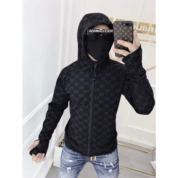 Khoác chống nắng vải kim cương co giãn có 3 size cho cả nam và nữ