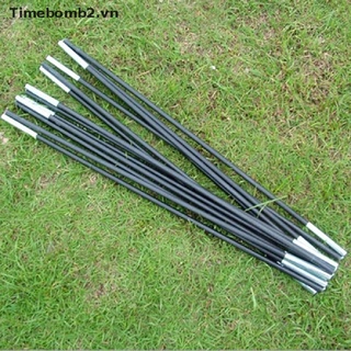 Bộ 2 Lều Xây Dựng Bằng Sợi Thủy Tinh Màu Đen 12 Đoạn Tiện Lợi