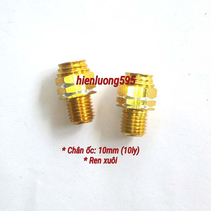 Ốc chân gương xe máy hình mặt cười