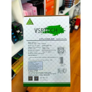 Tản Nhiệt CPU VSPTech V400 Plus RGB Air Cooling