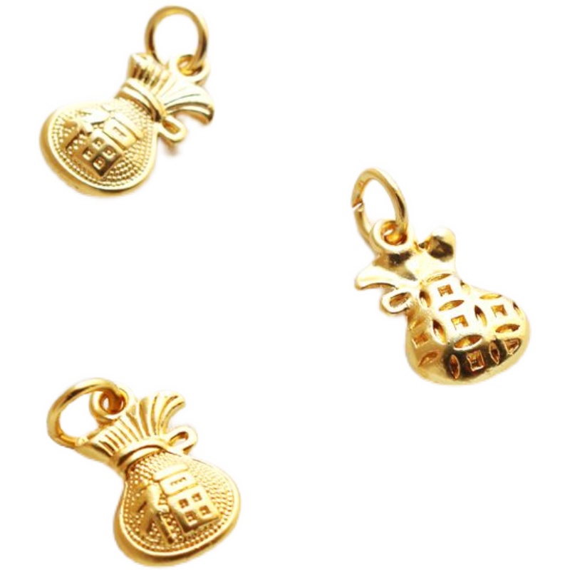 Mặt Dây Chuyền Mạ Vàng 18K 9 * 16mm Nhiều Màu Sắc Dùng Làm Trang Sức diy