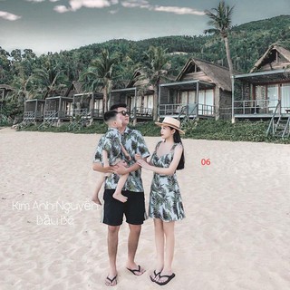 set đi biển gia đình cực hót