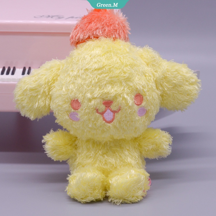 SANRIO Búp Bê Nhồi Bông Mềm Mại Hình Mèo Hello Kitty Cinnamoroll My Melody Pompom Purin Kuromi Nhật Bản Dành Cho Trẻ Em