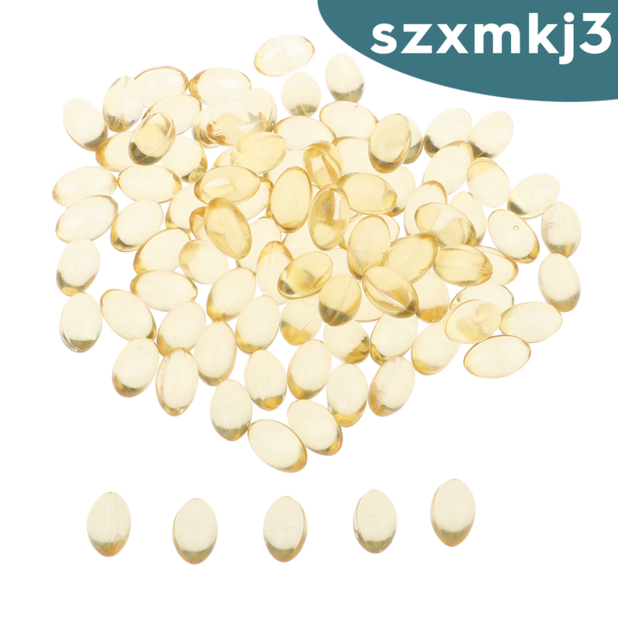 (Hàng Mới Về) Set 100 Viên Nang Mềm Vitamin E Chăm Sóc Da / Tóc / Mặt / Môi Đa Năng | BigBuy360 - bigbuy360.vn