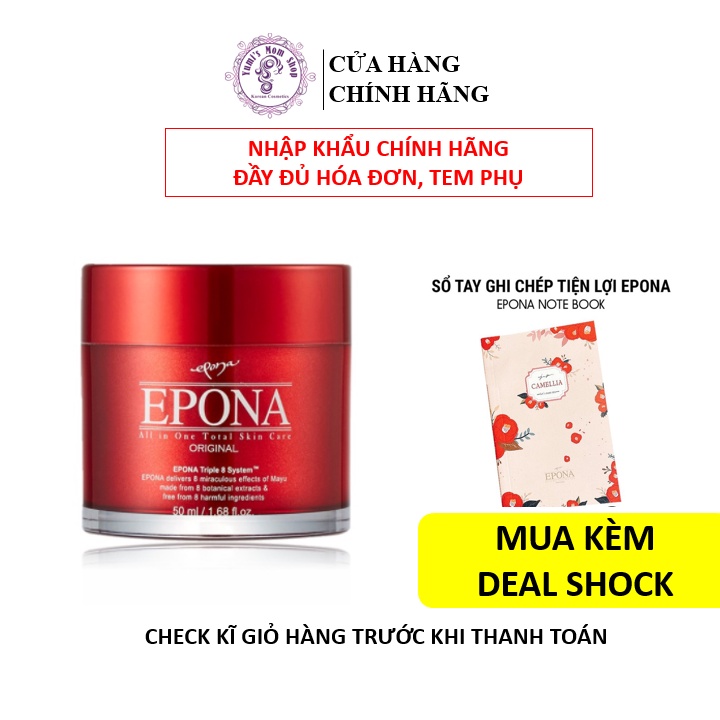 Kem Dưỡng Dầu Ngựa Epona All In One Total Skin Care Intensive