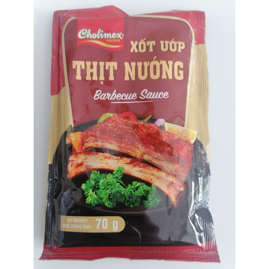 [70g] Xốt ướp thịt nướng [VN] CHOLIMEX Barbecue Sauce (choli-hk)