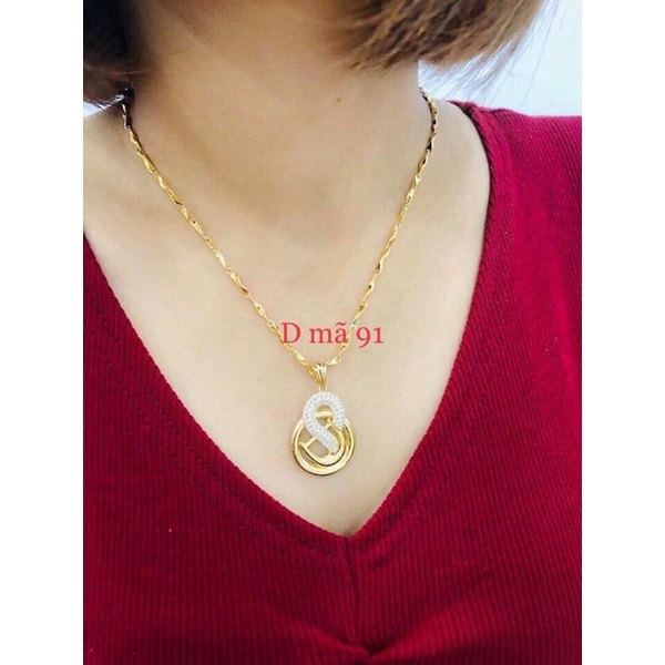 dây chuyền mạ vàng