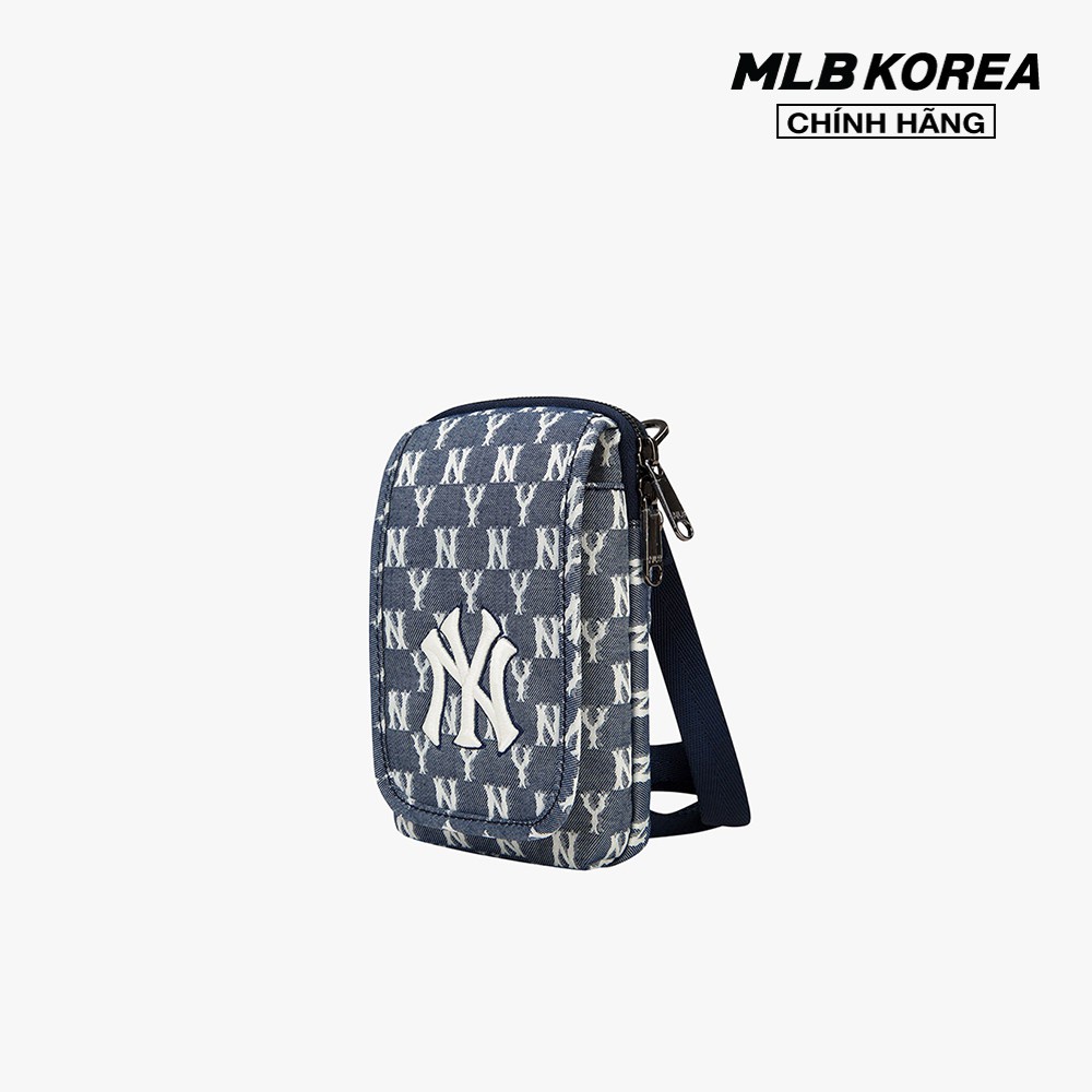 MLB - Túi đeo chéo chữ nhật Monogram Jacquard 32BGDD111-50N