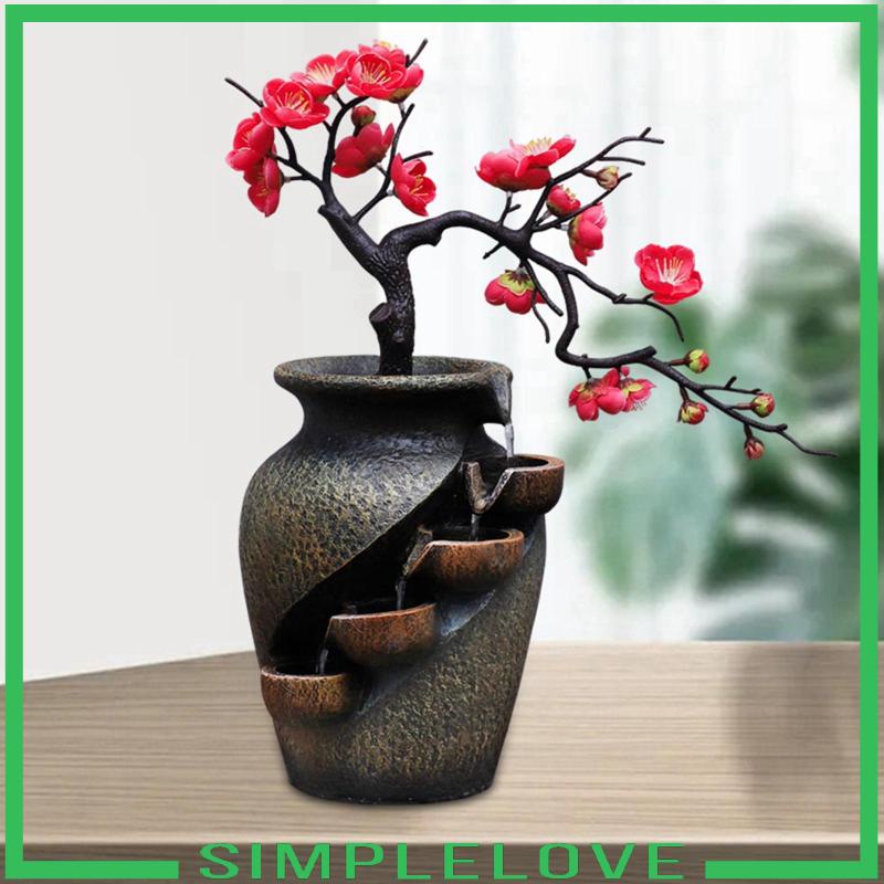 Bình Hoa Hình Thác Nước Dùng Trang Trí Nhà Cửa / Văn Phòng